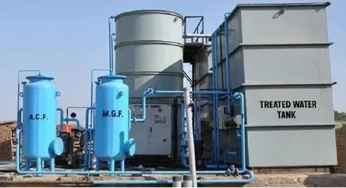 500 LPH Industrial Sewage Treatment Plant